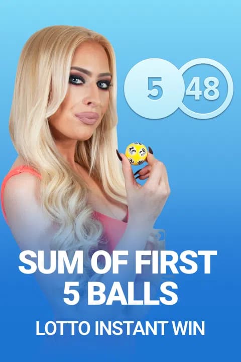 Sum of first 5 balls (Win 5/48)