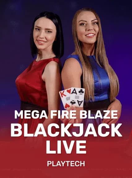 Mega Fire Blaze Blackjack Live